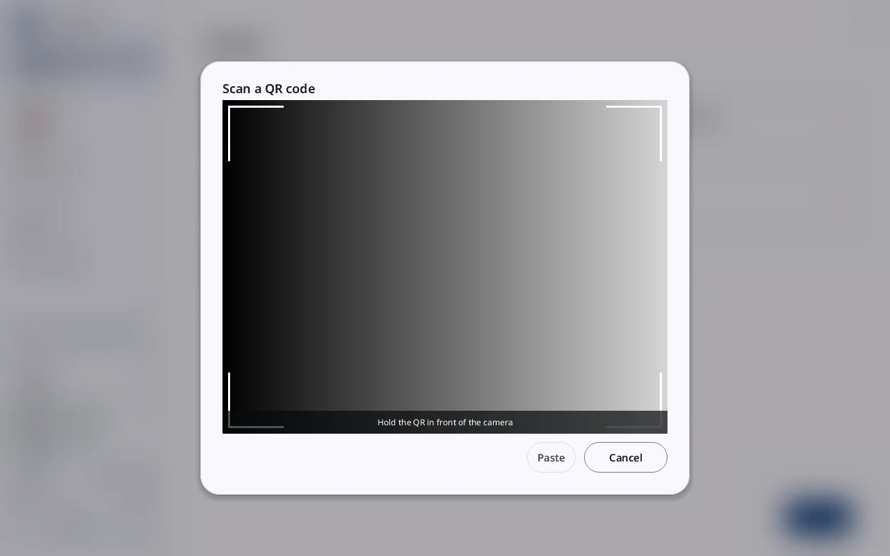 A SeedQR scanned, and the key added to the wallet.